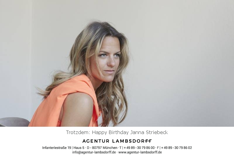 Trotzdem: Happy Birthday Janna Striebeck