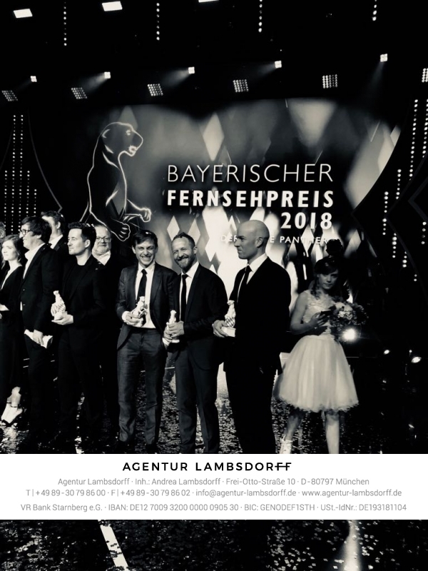 Maximilian Brückner gewinnt den Bayerischen Fernsehpreis 2018